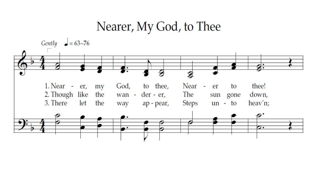 Nearer, My God, to Thee – ||: Recurso Coral